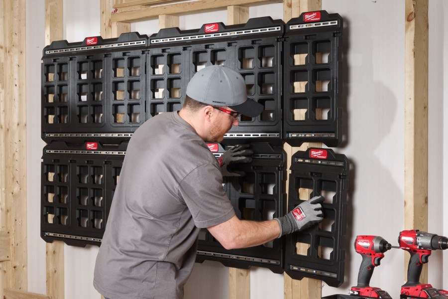 MILWAUKEE PACKOUT montážna doska na boxy a organizéry 28 x 594 x 467 mm