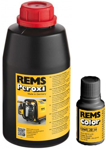 REMS PEROXI KOLOR dezinfekcia 1l + 20ml farbivá, červená