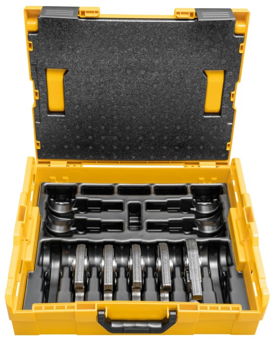 REMS set lisovacích čeľustí Mini 15-18-22-28-35mm, v kufri L-Boxx