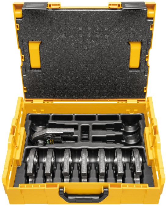 REMS set lisovacích čelistí BMP 1/4-1 1/8", kufr