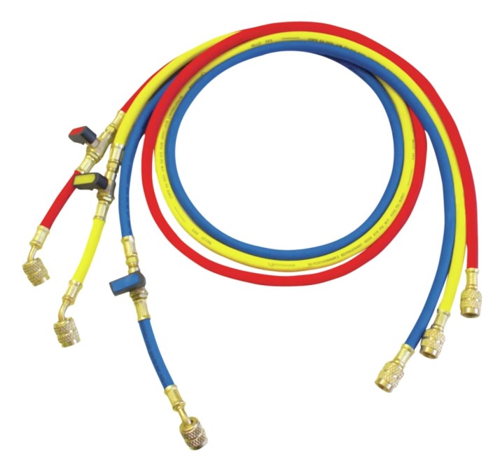 ROTHENBERGER PLUS set tlakových hadíc 5/16" SAE, 1,5m, pre chladiacu a klimatizačnú techniku