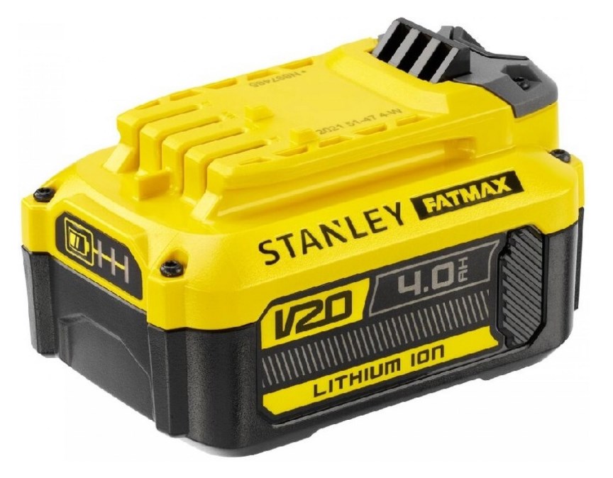 STANLEY FATMAX V20 SFMCB14M1 set nabíjačka 18 V, 2 A + akumulátor 18 V, 4,0 Ah