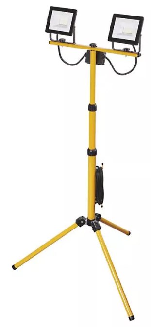 EMOS HOBBY SLIM LED reflektor 2x30W, 2x2400lm + trojnožka, neutrálna biela