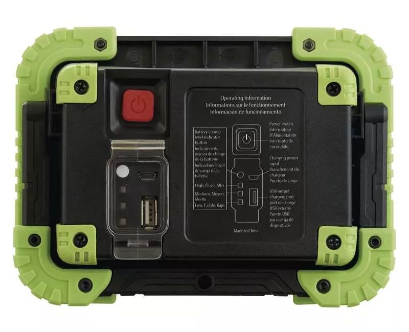 EMOS COB LED pracovný reflektor 1000lm, 4400mAh, nabíjací