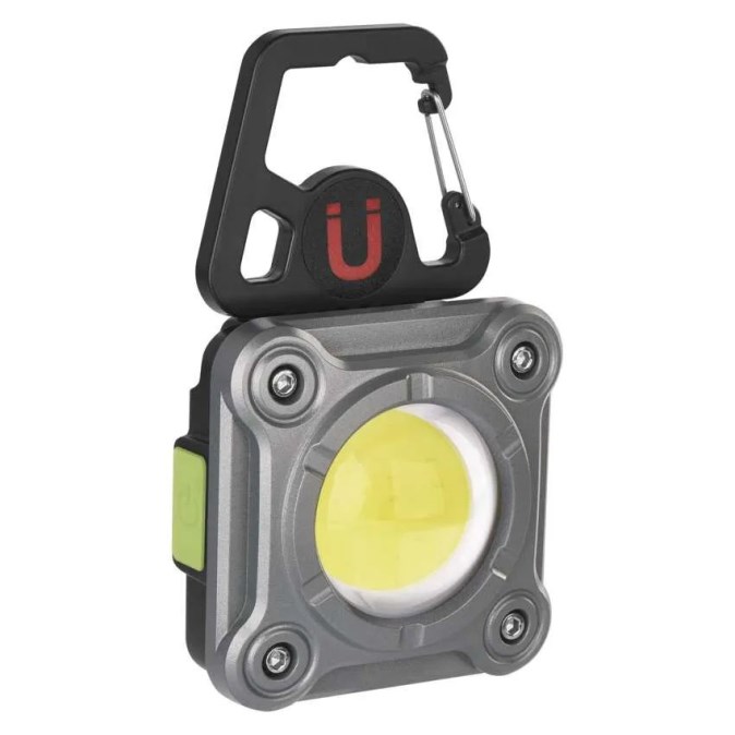 EMOS nabíjací reflektor LED 1200 lm, plastový