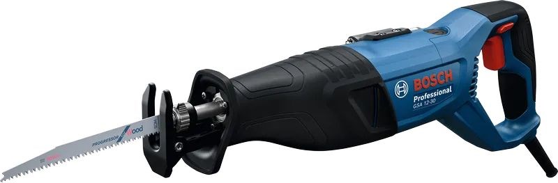 BOSCH PRE GSA 12-30 šabľová píla 220 mm, 1250 W, kufor, príslušenstvo