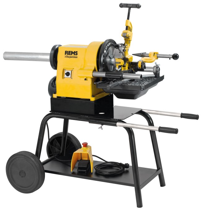 REMS MAGNUM 2010 LT závitorezný stroj 1/8"-2", 2100 W, závitorezné hlavy R 1/2"-2"