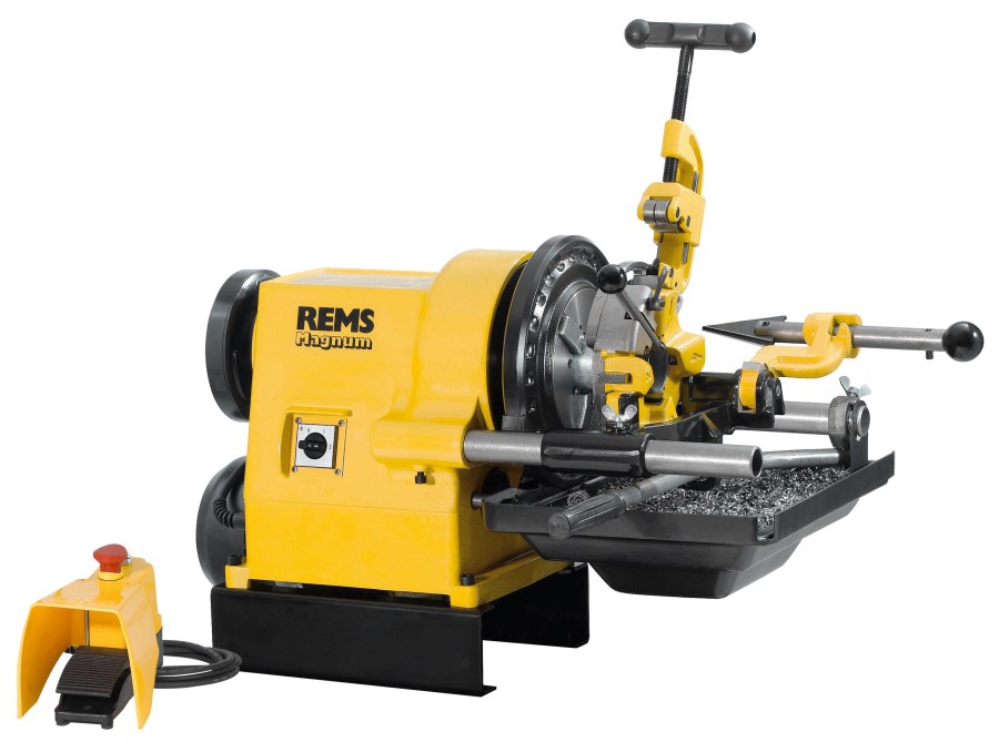 REMS MAGNUM 2010 LT závitorezný stroj 1/8"-2", 2100 W, závitorezné hlavy R 1/2"-2"