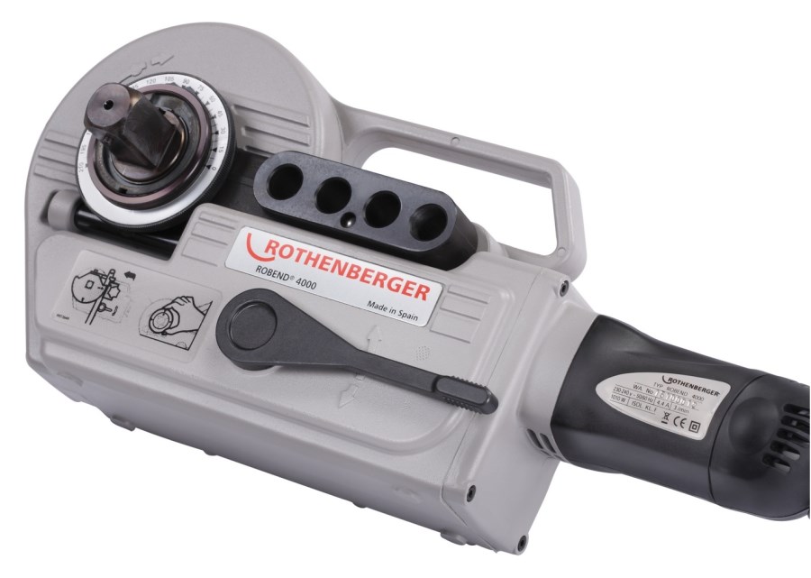 ROTHENBERGER ROBEND 4000 elektrická ohýbačka 12-35 mm, do 180°, 1010 W, segmenty 15-18-22-28-32-35 mm, kufor