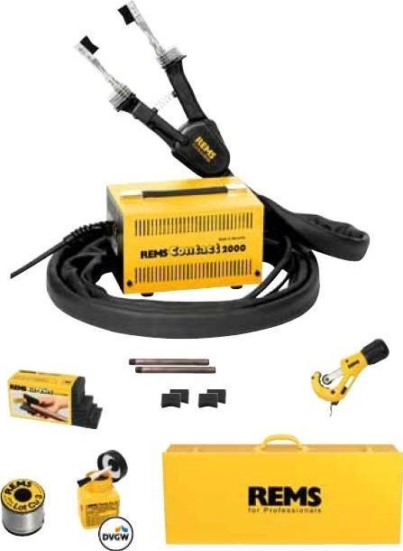 REMS CONTACT 2000 Super Pack prístroj spájkovací 2000W, elektrický, na medené rúrky O6-54mm, set