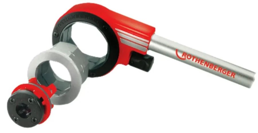 ROTHENBERGER SUPER CUT ručný závitorez 1/2"-1", závitorezné hlavy 1/2"-3/4"-1", kufor