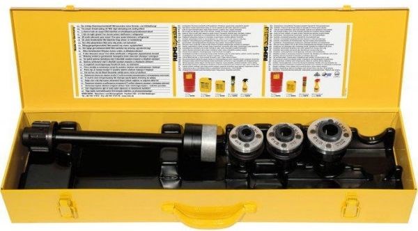 REMS S SET závitorezné hlavy 3/8"-3/4"