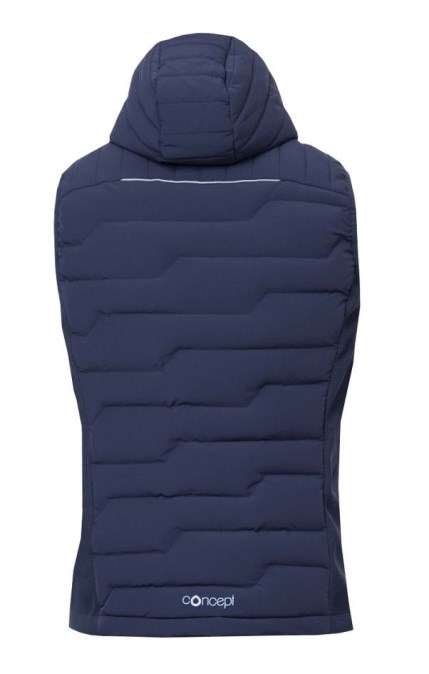 CONCEPT NYPAXX zateplená vesta L, tmavo modrá