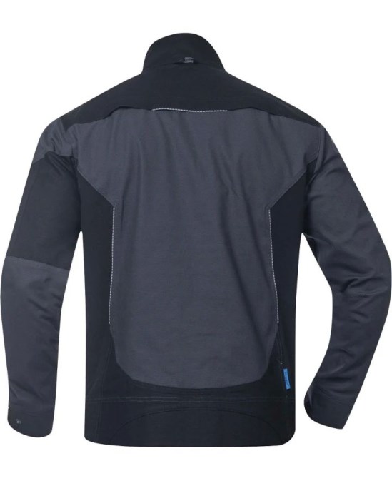 CONCEPT 4XSTRETCH montérková blúza XL, tmavo šedá/čierna
