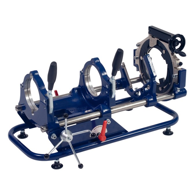 DYTRON EUROPE MP 110 UD EKO polyfúzny zvárací stroj 63-110 mm, 1250 W, do dielne, vložky, nástavce 63-75-90-110 mm, upínací rám