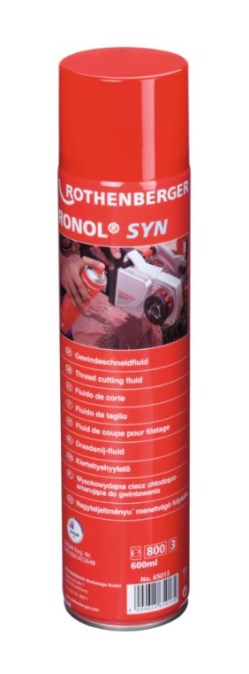 ROTHENBERGER RONOL SYN závitorezný olej 600 ml, červená