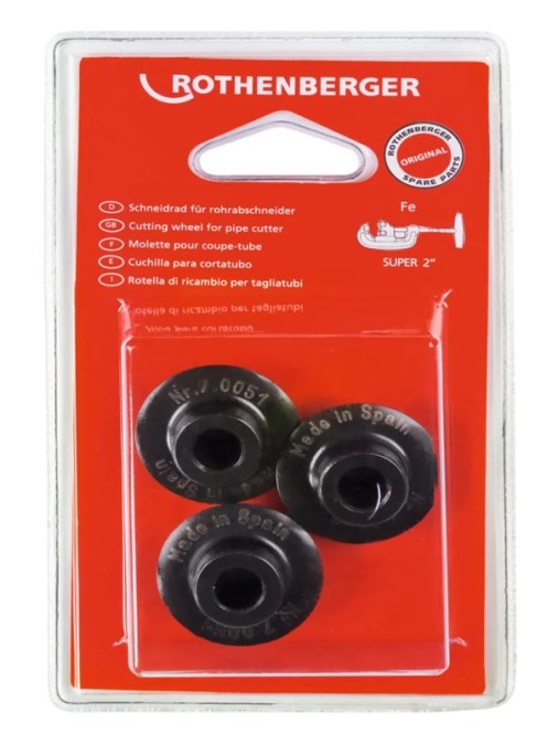ROTHENBERGER rezacie koliesko 10-60 mm, so 7 mm, 3 ks, pre rezáky, pre oceľové rúrky