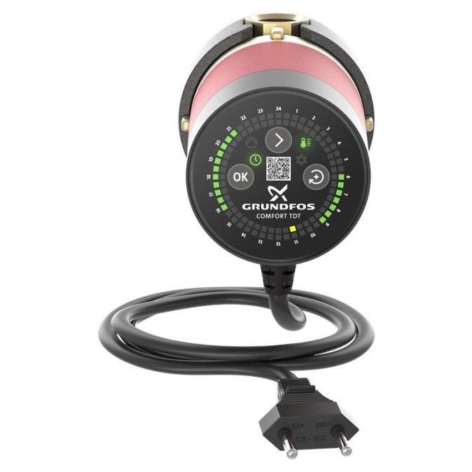 GRUNDFOS COMFORT 15-14 B TDT mokrobežné cirkulačné čerpadlo, 0,5 m3/h, 80 mm
