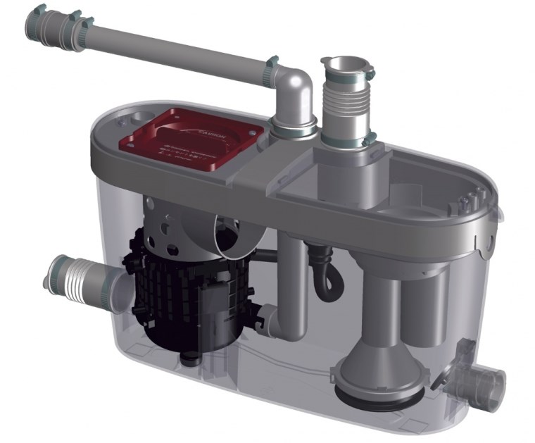 SFA SANIBROY SANIACCESS PUMP sanitárne čerpadlo čerpadlo, Hmax 5 m