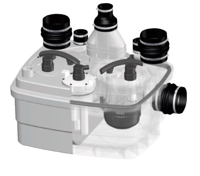 SFA SANIBROY SANICUBIC2 CLASSIC prečerpávacia stanica, Hmax 11 m