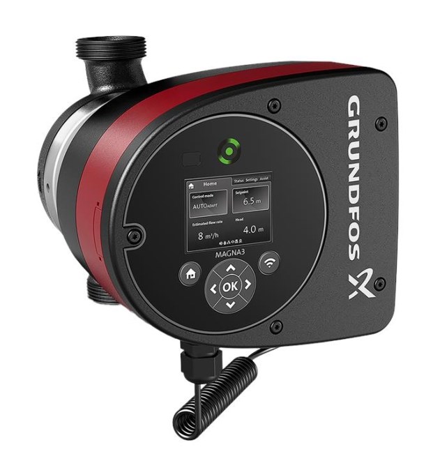 GRUNDFOS MAGNA3 25-120 mokrobežné obehové čerpadlo 12,9 m3/h, 180 mm