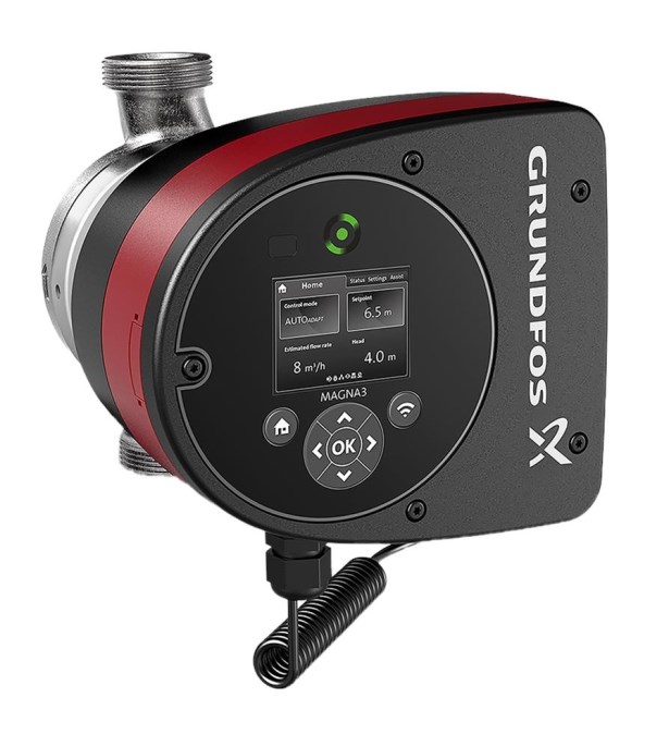 GRUNDFOS MAGNA3 25-60 N mokrobežné obehové čerpadlo 9,1 m3/h, 180 mm