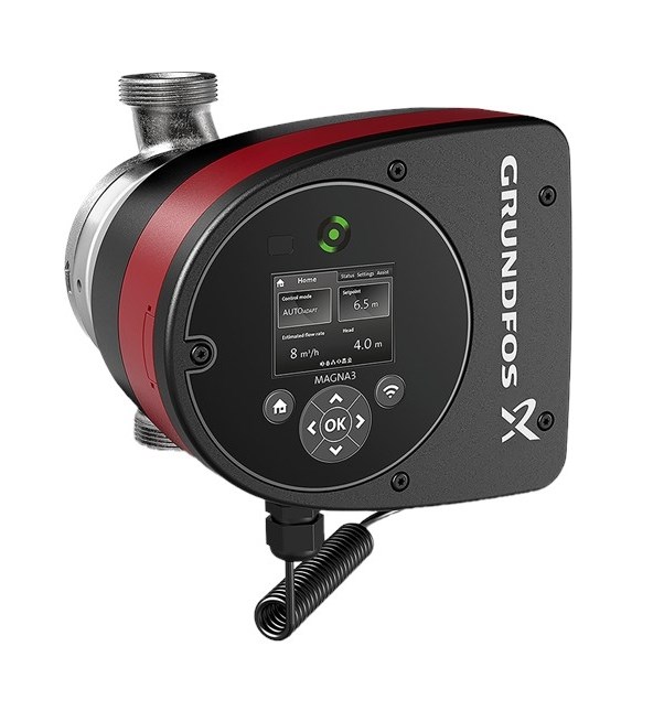 GRUNDFOS MAGNA3 32-40 N mokrobežné obehové čerpadlo 8,2 m3/h, 180 mm