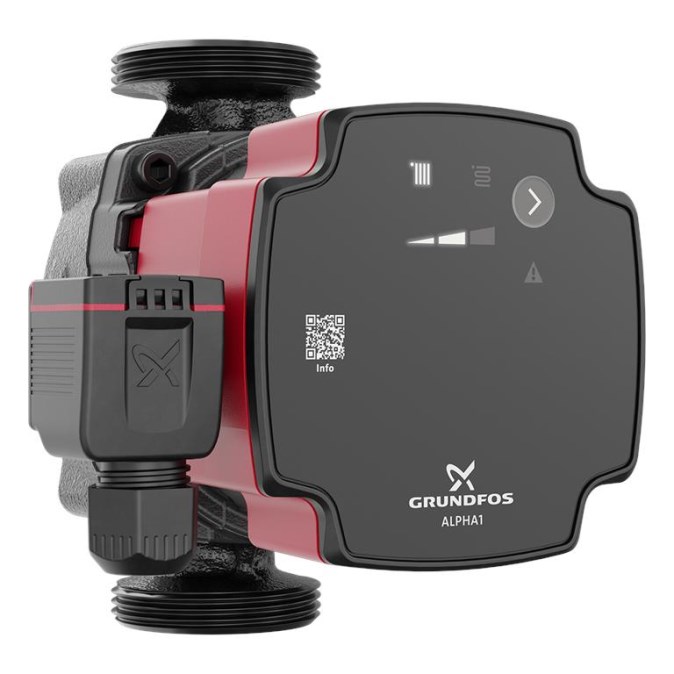 GRUNDFOS ALPHA1 25-80 mokrobežné obehové čerpadlo 4,2 m3/h, 130 mm
