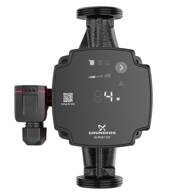 GRUNDFOS ALPHA1 GO 25-60 mokrobežné obehové čerpadlo 3,6 m3/h, 180 mm