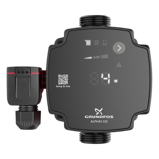GRUNDFOS ALPHA1 GO 15-40 mokrobežné obehové čerpadlo 2,8 m3/h, 130 mm