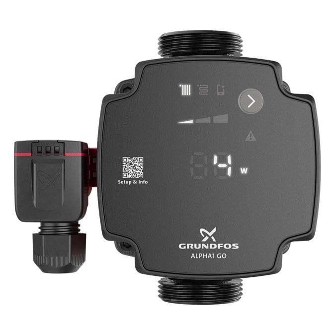 GRUNDFOS ALPHA1 GO 25-40 mokrobežné obehové čerpadlo 2,8 m3/h, 130 mm