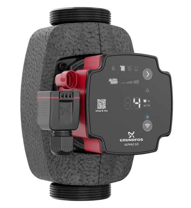 GRUNDFOS ALPHA2 GO 32-90 mokrobežné obehové čerpadlo 5 m3/h, 180 mm