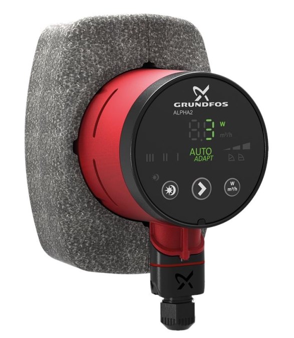GRUNDFOS ALPHA2 15-40 mokrobežné obehové čerpadlo 2,55 m3/h, 130 mm