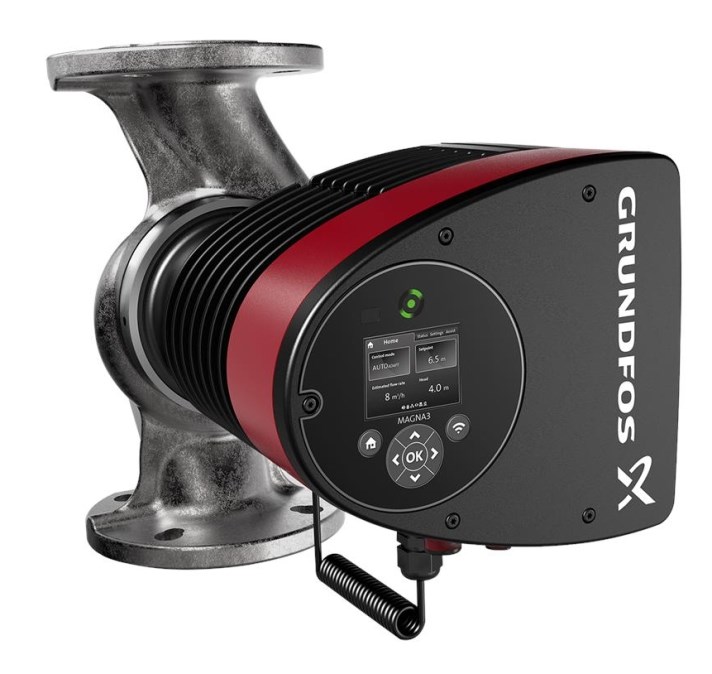 GRUNDFOS MAGNA3 40-100 F mokrobežné obehové čerpadlo 23,3 m3/h, 220 mm