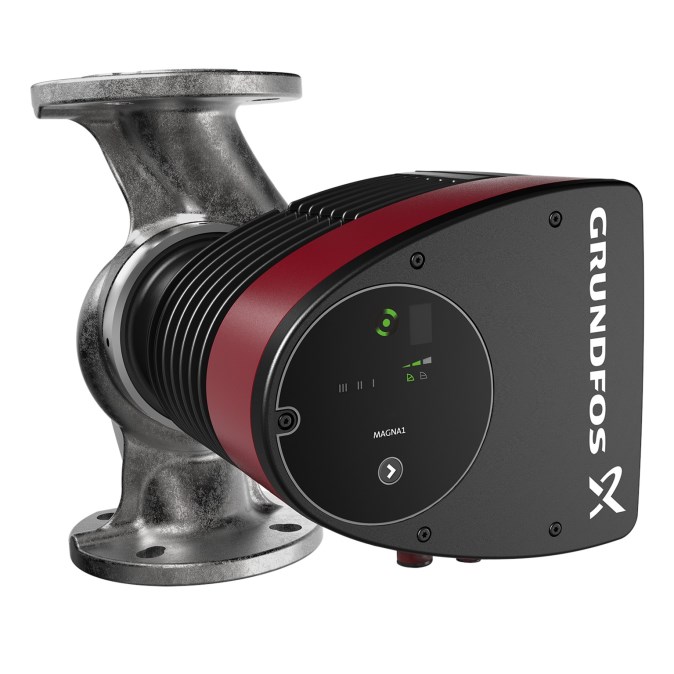 GRUNDFOS MAGNA1 40-100 FN mokrobežné obehové čerpadlo, 21 m3/h, 220 mm