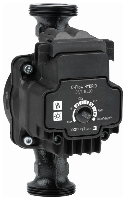 CONCEPT C-FLOW HYBRID 25/1-8 TSB mokrobežné obehové čerpadlo 3,6 m3/h, 180 mm