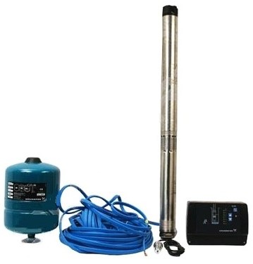 GRUNDFOS SQE 2-85 ponorné čerpadlo, Hmax 110 m, s káblom 60 m, sada