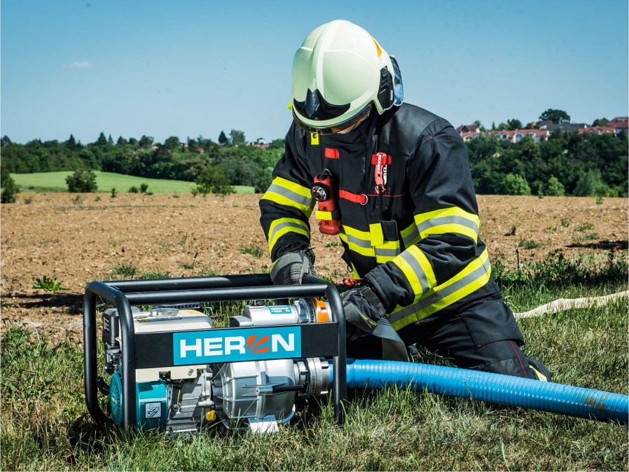 HERON 6,5HP benzínové čerpadlo 78 m3/h