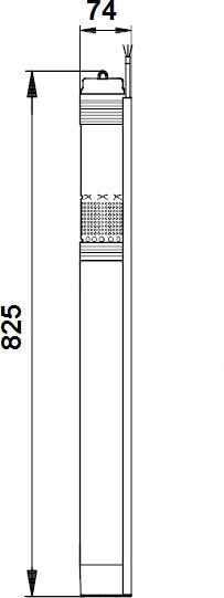 GRUNDFOS SQE 3-65 ponorné čerpadlo, Hmax 90 m, s káblom 40 m, sada