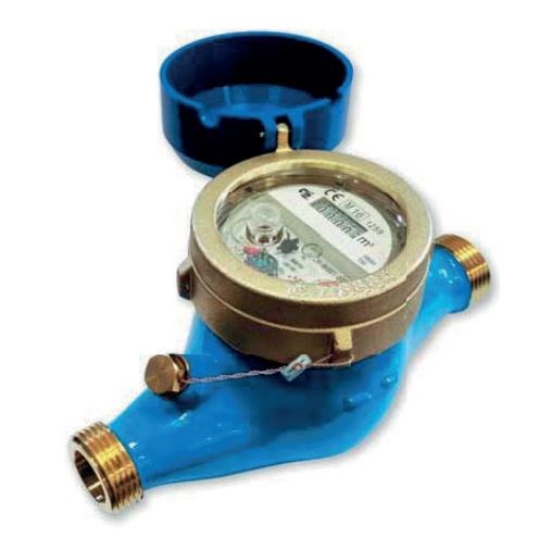 ENBRA IBRF-P vodomer domový a priemyselný DN25, G1 1/4", l=260mm, Q3=6,3m3/h, viacvtokový, mokrobežný, studená voda 30°C