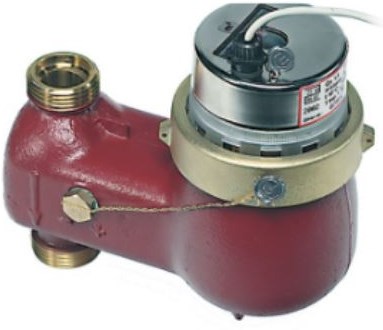 SENSUS AN-F 130 vodomer domový DN40, l=200mm, Qn=10m3/h, viacvtokový, suchobežný, teplá voda 130°C