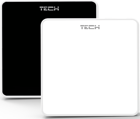 TECH CONTROLLERS C-8 R teplotné čidlo 2x1,5 V bezdrátové, biela