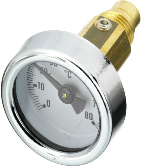 DANFOSS bimetalový teplomer s adaptérom