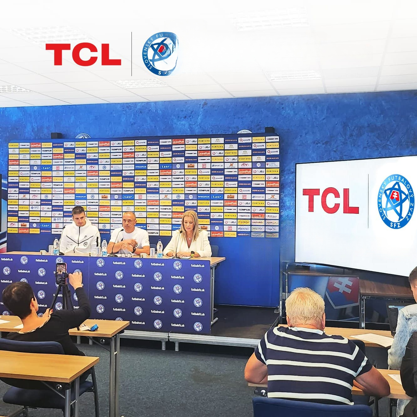 TCL klimatizacie partner Slovenskej Futbalôovej Reprezentacie