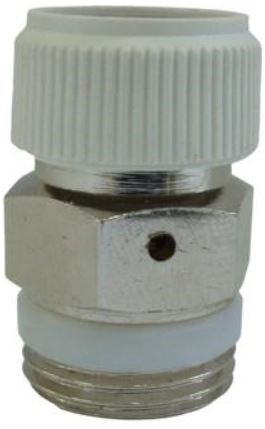 Odvzdušňovací ventil Art.10 automatický, 1/2 ", PN10, voda, mosadz/plast