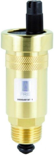 AFRISO odvzdušňovací ventil 3/8", automatický, mosadz