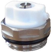 KORADO odvzdušňovacia zátka 1/2", chróm/plast