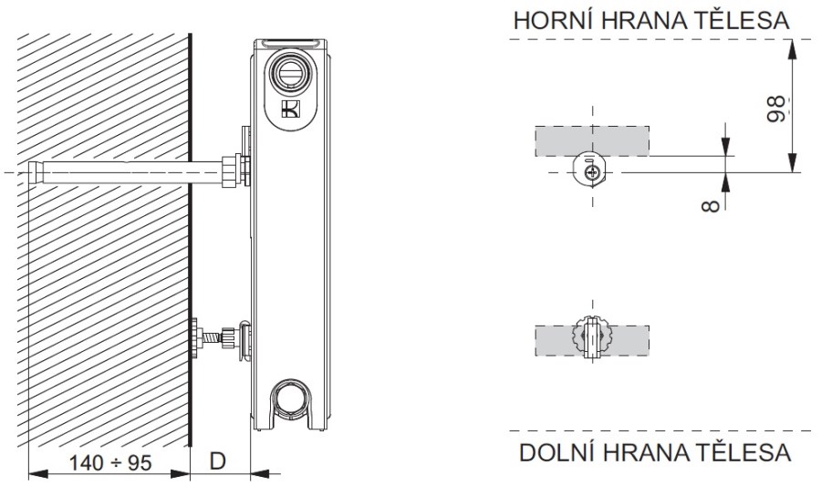KORADO KORAMONT navŕtavacia konzola 18/120mm