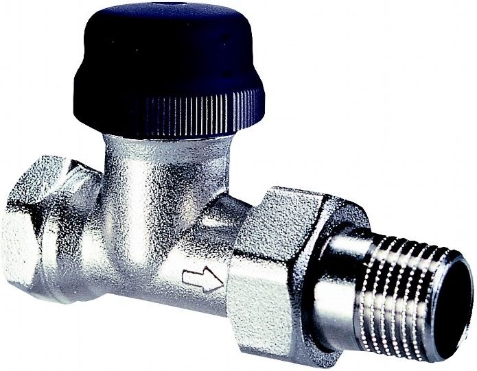 KORADO termostatický ventil 1/2" priamy, mosadz