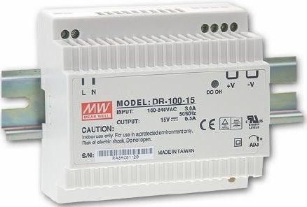 KORADO zdroj jednosmerného napätia 100W/DIN